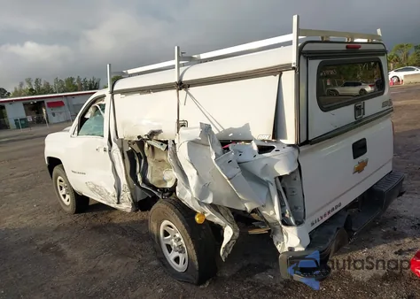 2016 Chevrolet Silverado 1500 Wt из США, поврежденный, VIN 1GCNCNEH8GZ272911